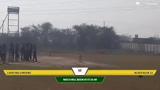 Lighting Lancers vs Bleed Blue 11 live cricket match | MMAH CRICKET GROUND Friendly Matches live - A