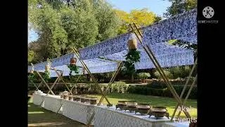 30+ beautiful wedding decoration ideas Indigo Blue theme mehandi  #shortsweddingvideo #akshevents