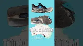 One pair of shoes 👟 4,366km 🔥 Australia 🇦🇺 #shoes #sneakers #hokaoneone #runner #running
