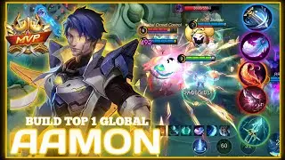 AAMON STARLIGHT SKIN MONSTER CARRY !! BUILD TOP 1 GLOBAL AAMON MLBB