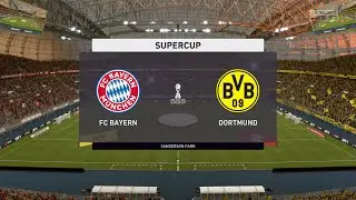 FIFA 20 - FC Bayern M&uuml;nchen vs. Borussia Dortmund | DFL Super Cup