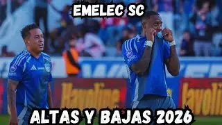 Emelec 2026: todos los FICHAJES y bajas en medio de la crisis - LIGA PRO 2026