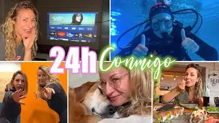 VLOG SHATUNGUERO: Me monto un CINE DE VERANO EN CASA + Isa y yo NOS BAUTIZAMOS y BUCEAMOS por 1ºVEZ