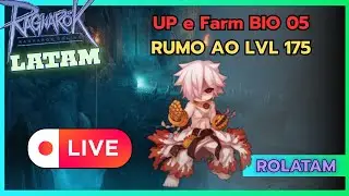 Dia 12 ⚔️Farm Bio5 SOLO e Pegando 175 essa semana!⚔️ Live Chill (Parceiro Oficial Ragnarok LATAM)