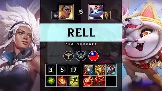 Rell Support vs Yuumi - TW Challenger Patch 25.17