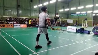 Badminton SBA Tournament Final Men's Single Open - Faiz Rozain Vs Syawal Mat Desa