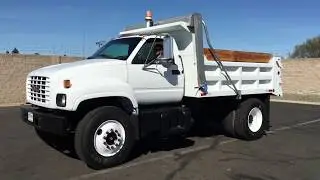 2000 GMC C7500 5-6 Yard Dump Truck For Sale