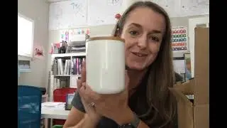 DOWAN Kitchen Canisters, 27 Oz Ceramic Food Storage Jar with Wood Lids- REVIEW- lovely and well made