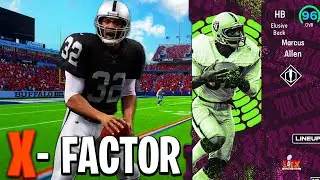 Marcus Allen Gets a Broken X-Factor ALL GAME in MUT!