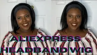 AliExpress OYM Hair Store Headband Wig for $50 - Honest Review And Unboxing - Tinesha W