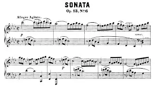Muzio Clementi - Piano Sonata Op. 13 No. 6