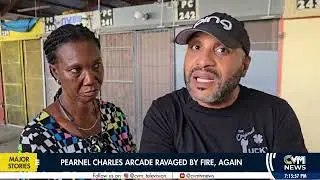 Pearnel Charles Arcade Ravaged By Fire, Again | @CVMTVNews