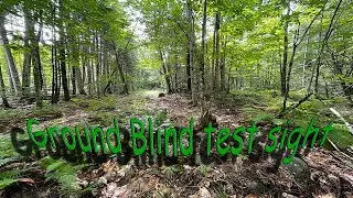 Ground Blind Test Site