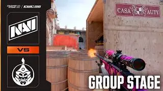 WINNER TO PLAYOFFS! TheMongolz vs NAVI | CS2 at EWC 26 - Group Stage - HIGHLIGHTS