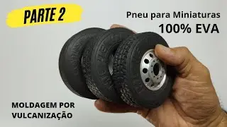 Pneus para Miniaturas Parte 2. Parede Lateral Michelin+Banda de Rodagem Borrachudo/Liso.