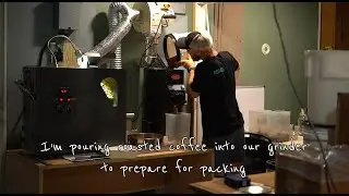ASMR Coffee Roasting w/ captions (1 Hour)