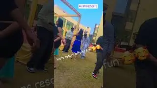 Hans resorts at Delhi jaipur highway. Aqualens team. Officesite fun #masti #fun #dance