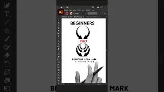 Adobe Illustrator 2026 Tips - How To Create Asian Logo Design Process #GfxHunters #shorts