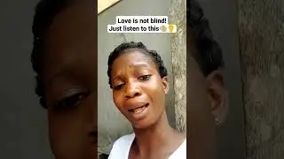Love is not blind! Open your ears👂🤏🏼 #trending #motivation #trendingvideo #love #trendingshorts