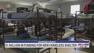 Davidson County homeless shelter receives $1 million for expansion
