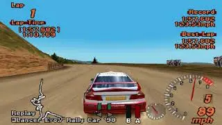 GT2: Mitsubishi Lancer Evolution V Rally Car - Pikes Peak Hill Climb (time attack)