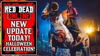 NEW CONTENT! Rockstar's New HALLOWEEN Update! The NEW Red Dead Online UPDATE Today! (RDR2)
