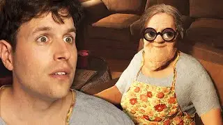 el JUEGO DE TERROR DE UNA ABUELA LOCA | Oh Demon! Fix My Tv