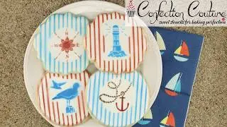 Perfect for Beach or Boat; Salty Air Accent Cookie Stencils