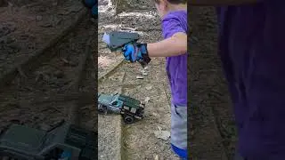 Rock Crawling Roots with RC Land Cruiser Truck #rcoffroad #rccar #rockcrawler #landcruiser