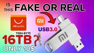 AliExpress Fake USB Drives Exposed 🔥 | 16TB USB for $10? Real Capacity Kaise Check Karein?