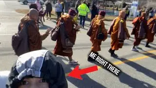 So I saw some monks&hellip;..lol (top ten experienced OF MY LIFE) #walkforpeace 