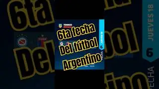 #futbolargentino 6ta fecha d #ligaprofesional #argentinosjuniors #independienterivadavia #iacc