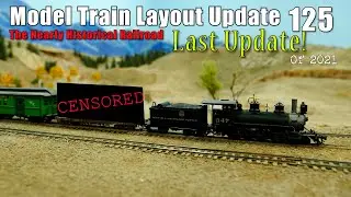 Last Model Railroad Update! [of 2021] I made a train that never existed, and I like it. Time paradox