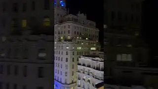 NH rooftop, Gran Via, Madrid.  #espa&ntilde;a #madrid #nightlife #spain #rooftop #bestview #luxury