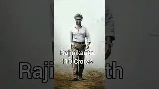 Jailer Movie cast and their salary 🔥🤑 #rajinikanth #jailer #salary #money #shorts #trending #viral