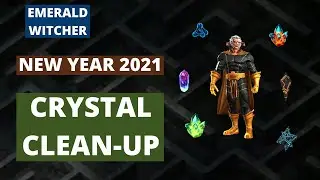 Emerald Witcher 2021 New Year Crystal Clean Up!! Last crack at Thanos and Kang!!!!