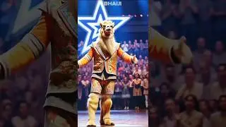 Camel Dance on Stage 🐪💃 | Magical AI Animal Dance Shorts 2025 ✨ #ai #video #viral #tranding