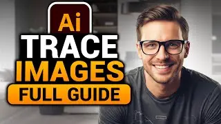 How To Trace Image in Adobe Illustrator (BEST FULL GUIDE) | Image Trace Illustrator | NO Yapping!