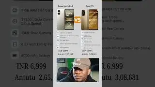 Spark Go 2 vs Poco C71 😂 Budget Phone Fight