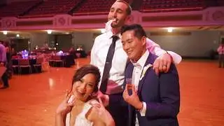 Cleveland Public Auditorium Wedding Reception