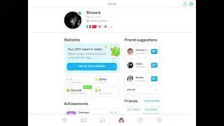 How to switch on dark mode for Duolingo (on IPad)
