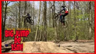 BIG JUMP EN ENDURO//LIGNE DE BIZET//VERSAILLES