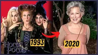 27 Años después; Así luce el elenco de Hocus Pocus.