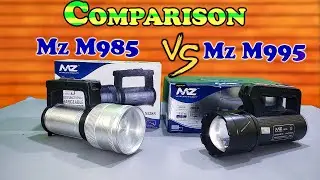 Mz M985 Vs Mz M995 Comparison || 250w Vs 400w Torch Comparison