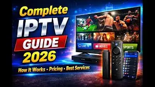 Complete IPTV Guide 2026 🔥 How IPTV Works, Pricing & Best IPTV Services Explained