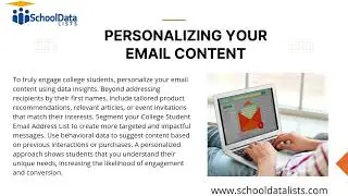 7 Tips for Maximizing ROI with a College Student Email List