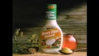 1990 Hidden Valley Ranch Honey Dijon Ranch Dressing Commercial W/ Sally Kellerman Voice-over 