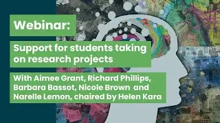 Support for students taking on research projects
