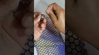 gathered ruffles making clothes #elasticgathering #துணிசுருக்கம்