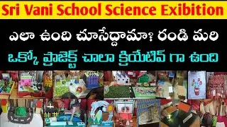 Science Exhibition|Sri Vani School Vizag Science Exhibition|Science Projects|Science Experiments